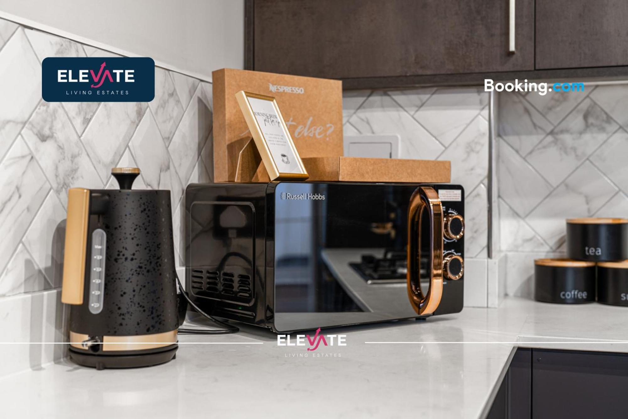 Premium Deals L Last-minute Escape L Wembley Stadium Location, Free Parking, Sleeps 8 L Elevate Living Estates Short Lets & Serviced Wembley Apartament *