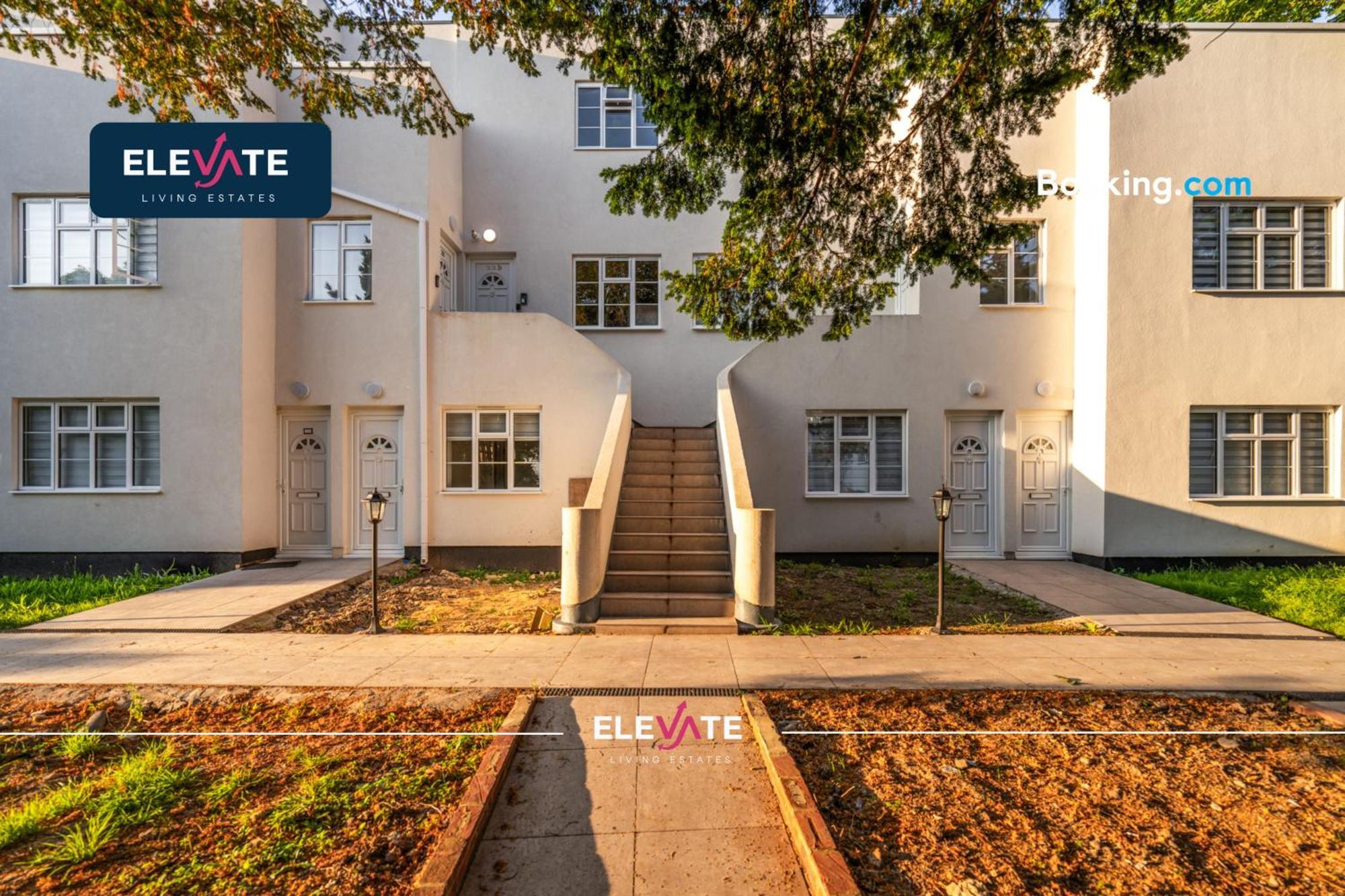Premium Deals L Last-minute Escape L Wembley Stadium Location, Free Parking, Sleeps 8 L Elevate Living Estates Short Lets & Serviced Wembley Apartament *